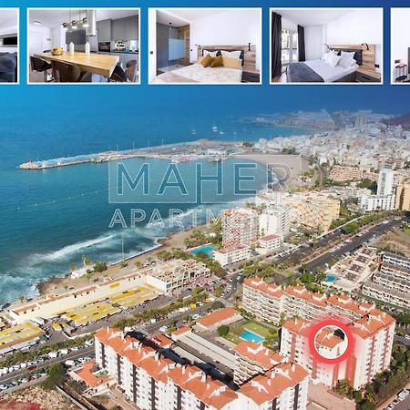 Appartamento Spectacular Sea View Penthouse Los Cristianos  Esterno foto
