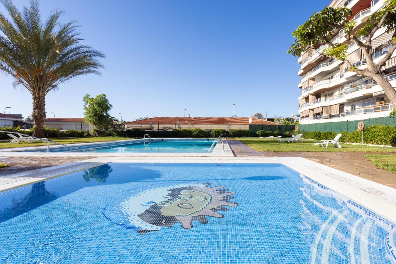 Appartamento Spectacular Sea View Penthouse Los Cristianos  Esterno foto